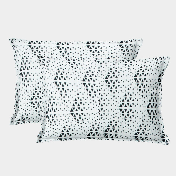 Printed Floral Set of 2 Pcs Pillow Cover - Multicolor