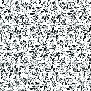 Cotton Floral Print 210 TC King Size Fitted Bedsheet In Black