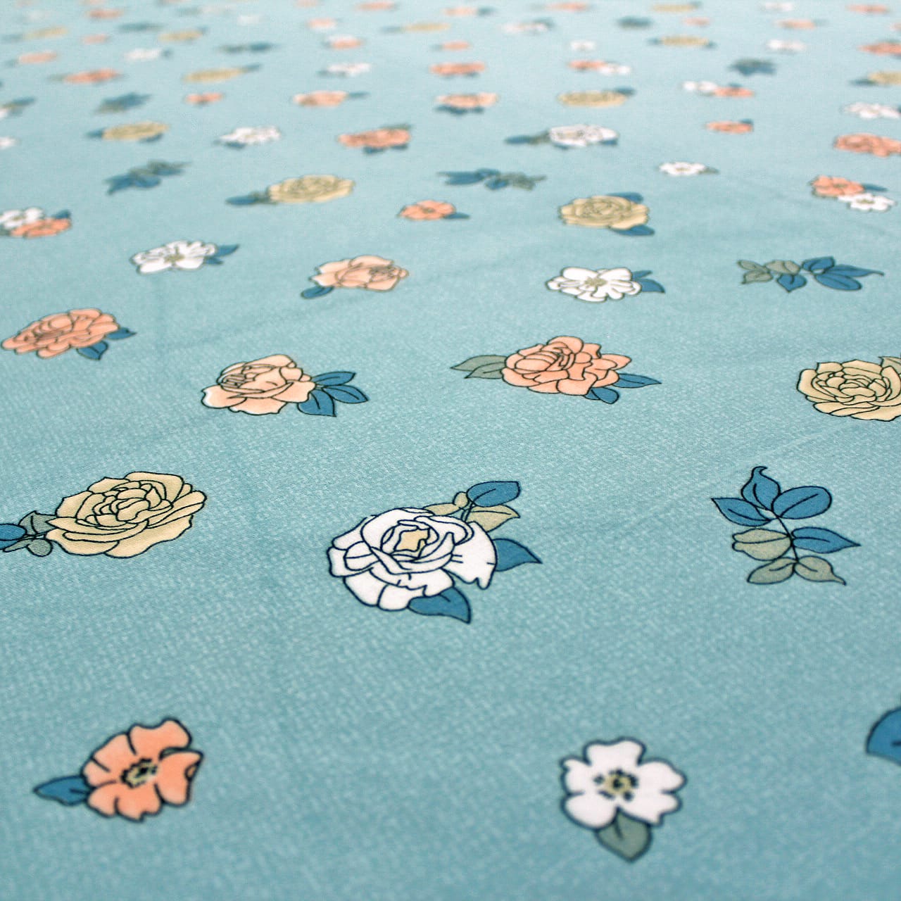 Floral Fitted bedsheet design