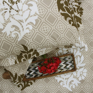 Full View Floral Print Fitted Bedsheet 