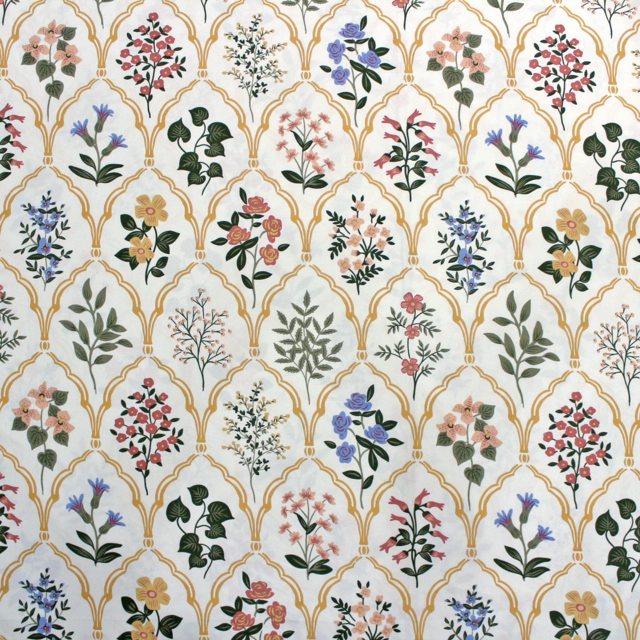 Floral cotton bedsheet design