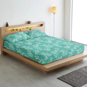 Fitted Bedsheet with Pillow Cover 