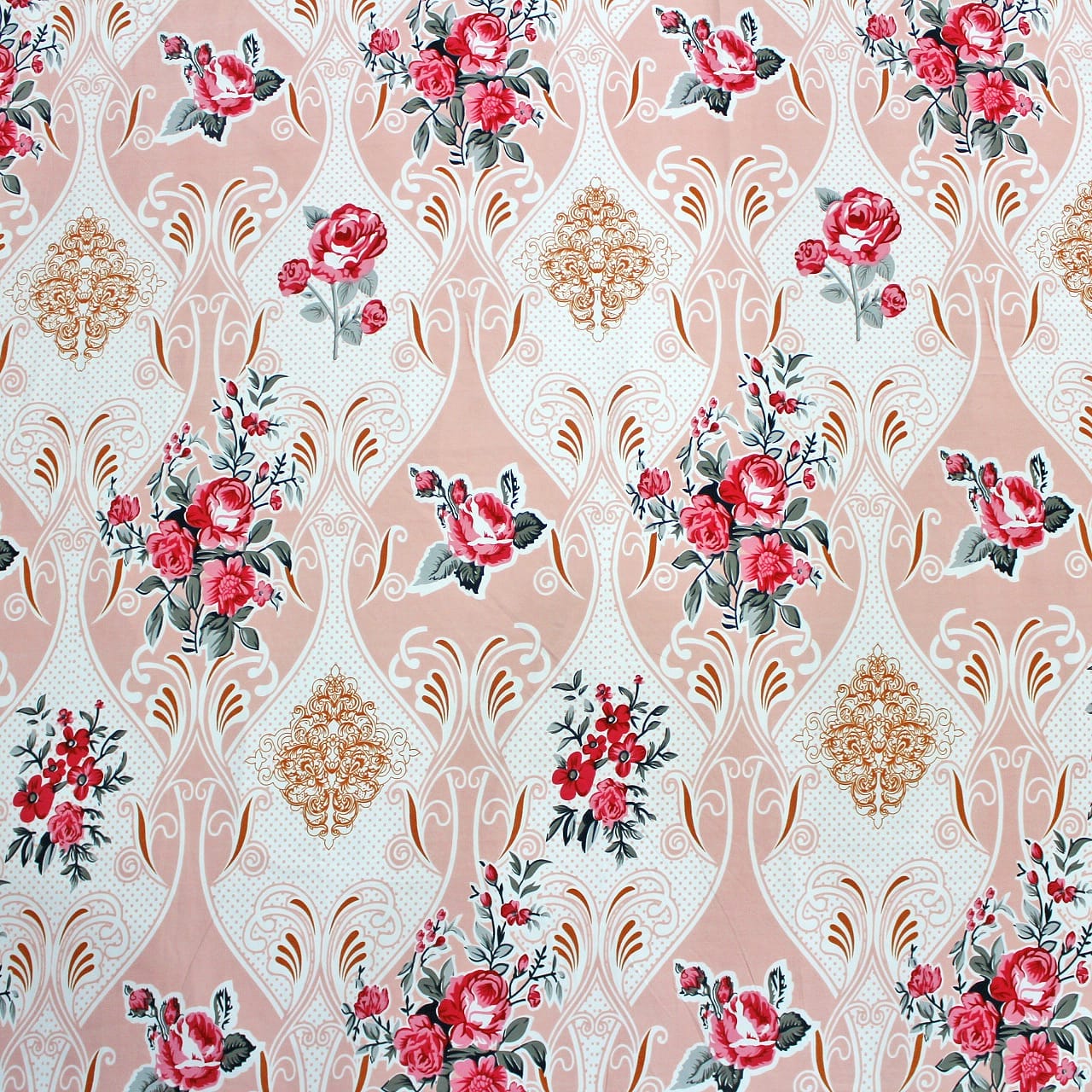 Close Full View Microfiber Floral Design 