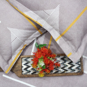 Fitted Bedsheet with Pillow Covers  