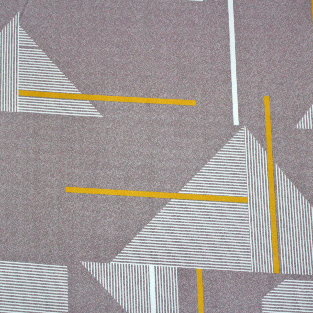 Geometrical  Fitted Bedsheet Full View