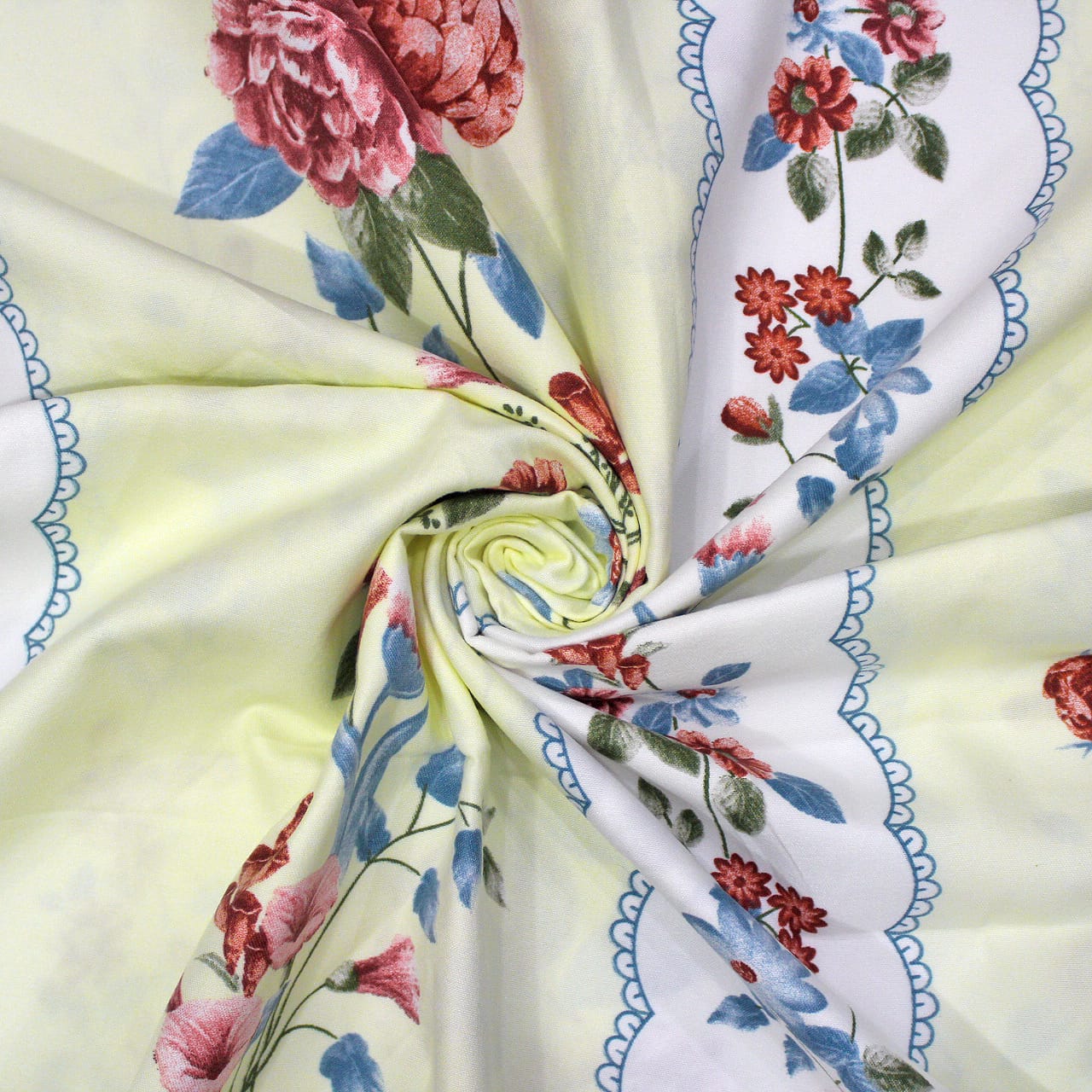 Floral Fitted bedsheet 