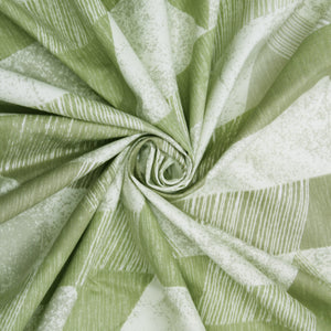 Close-up of  Geometrical Fitted Bedsheet
