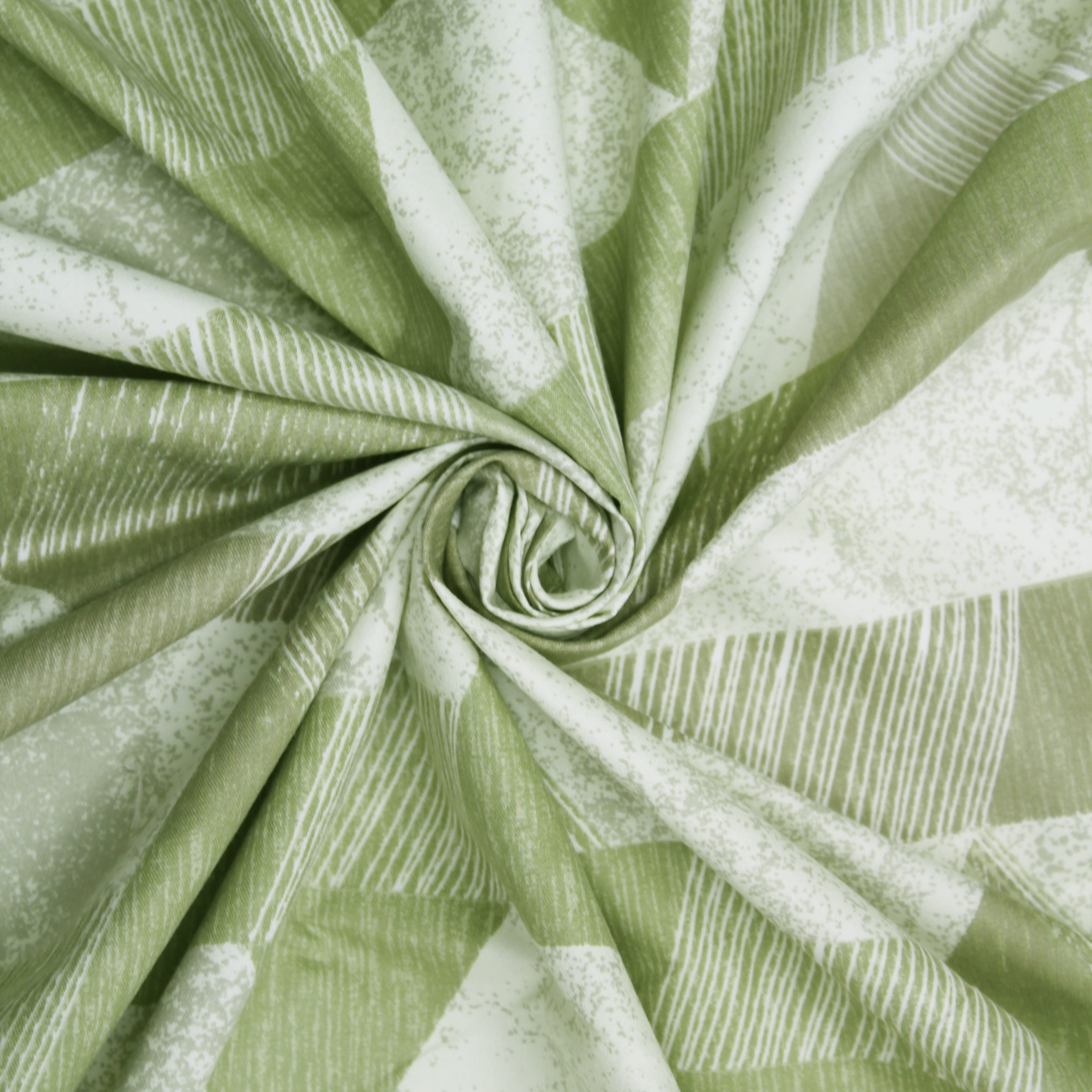 Close-up of  Geometrical Fitted Bedsheet