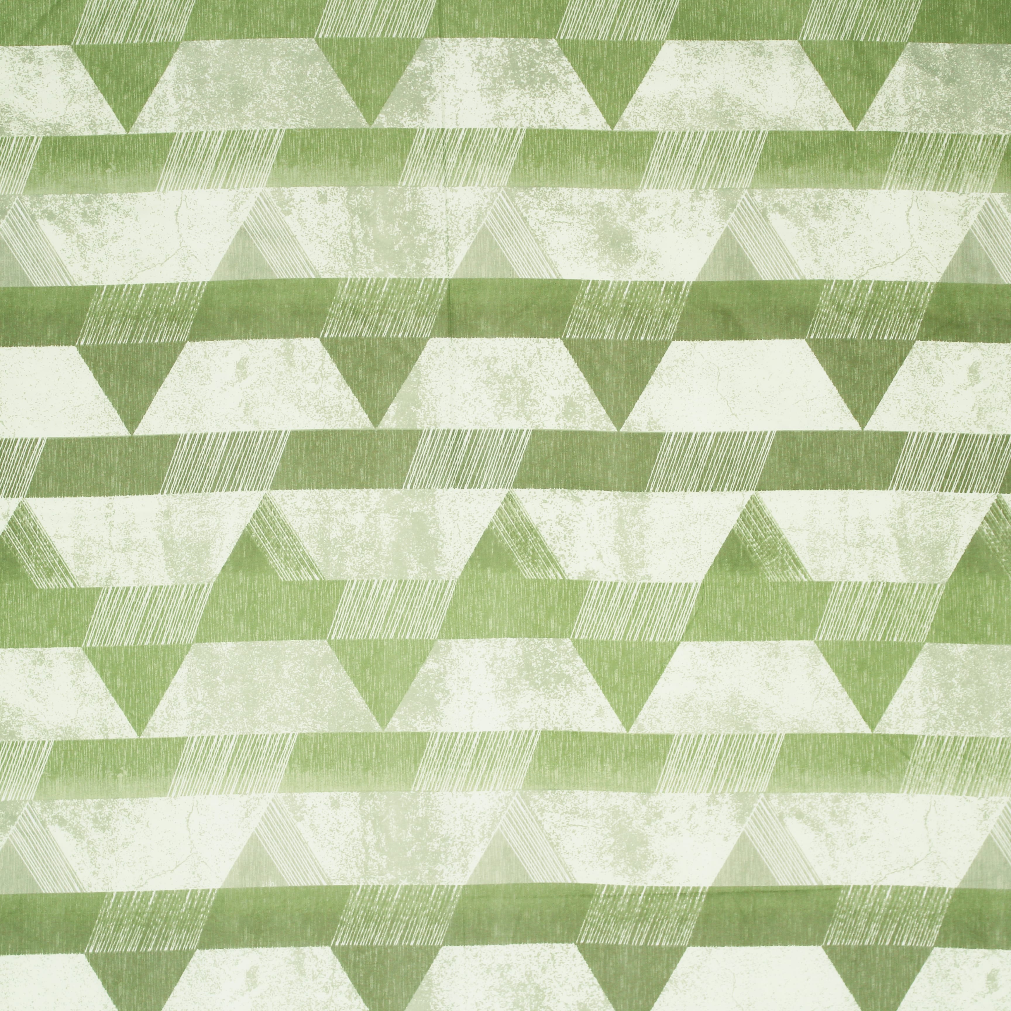 Geometrical 210 TC Fitted Bedsheet 