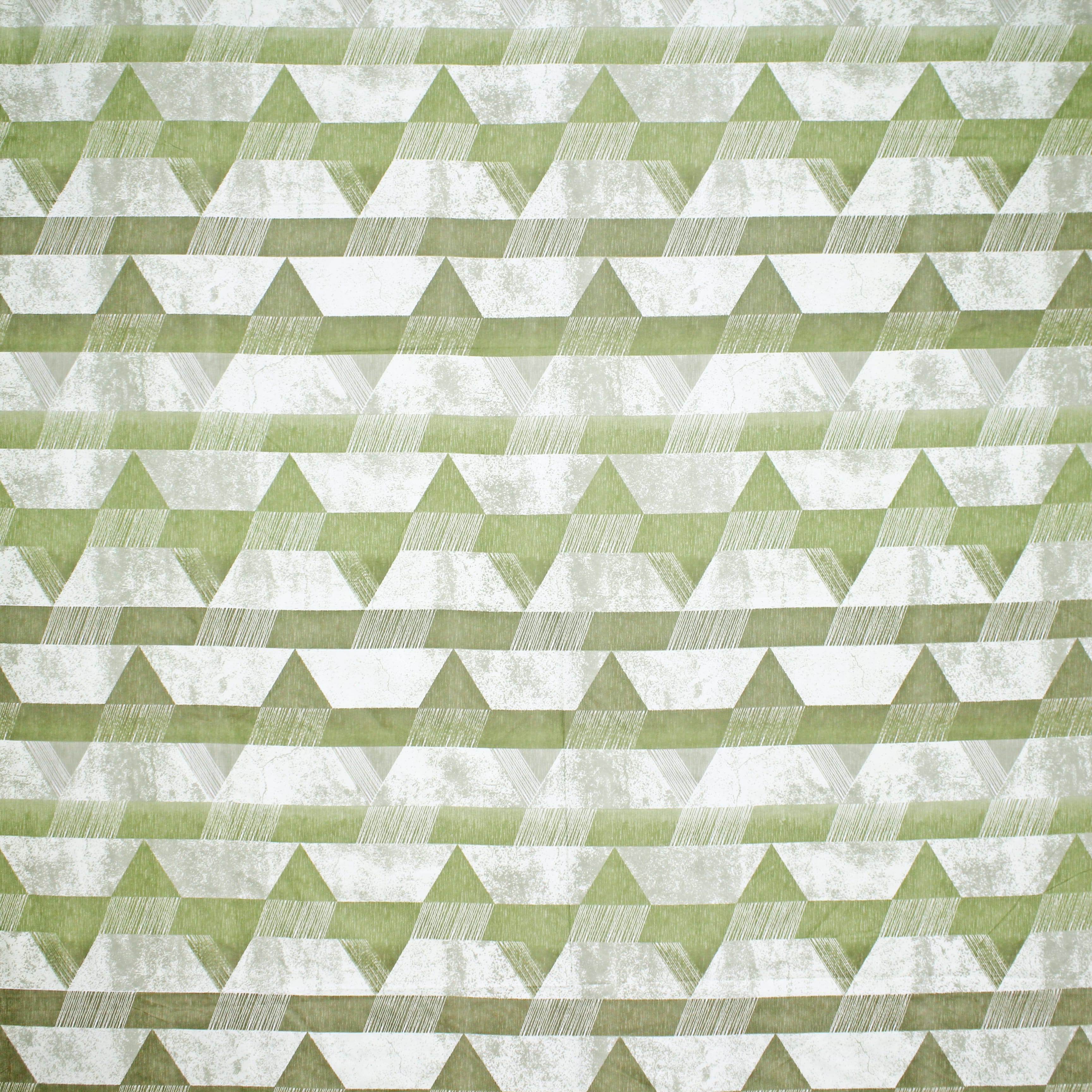 Geometrical 210 TC Fitted Bedsheet Design