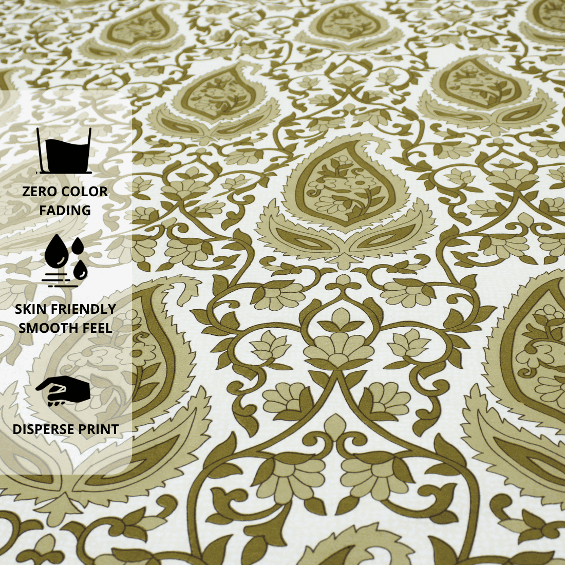 Paisley Fitted Bedsheet  Design