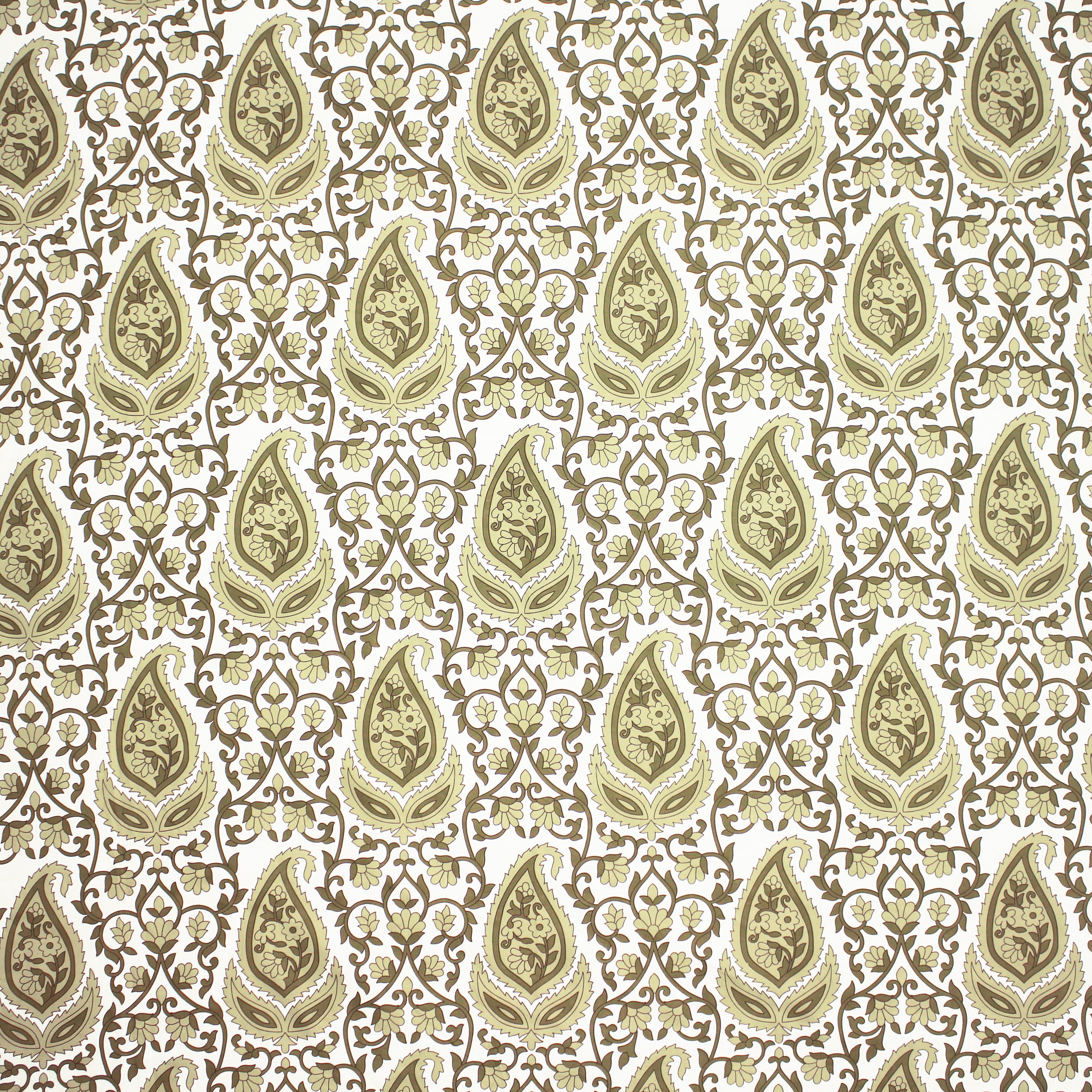Full View  Paisley Fitted bedsheet design