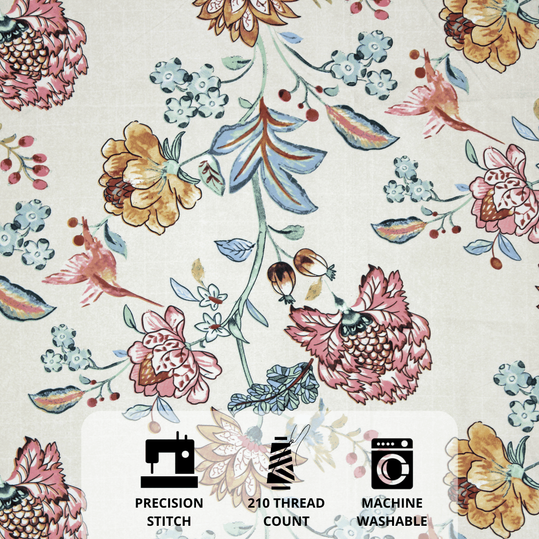 Cotton fitted bedsheet Design 