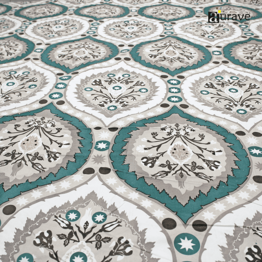 Full View Printed Floral Design 