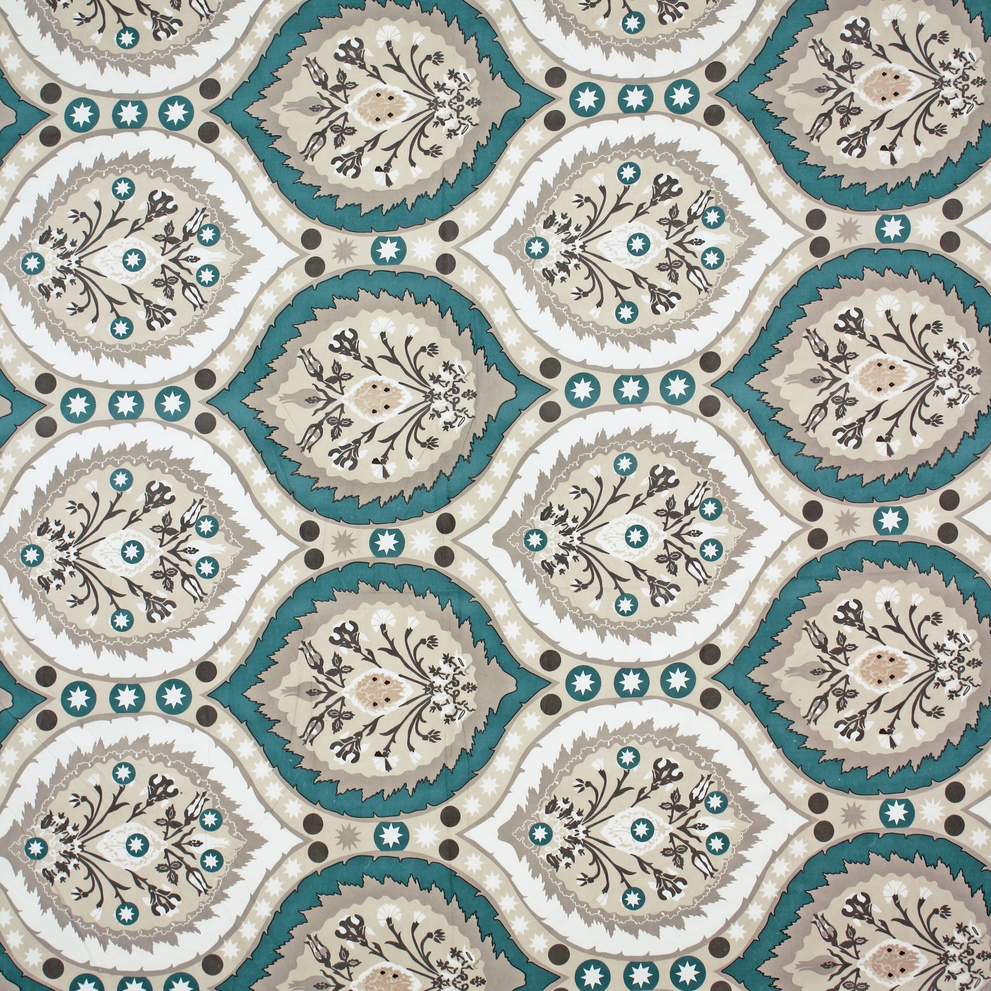 Full View Damask fitted bedsheet design
