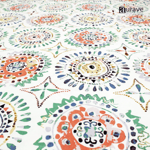 Full View Printed Floral  Design 