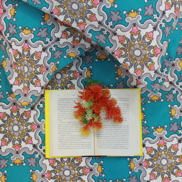 Damask Fitted bedsheet