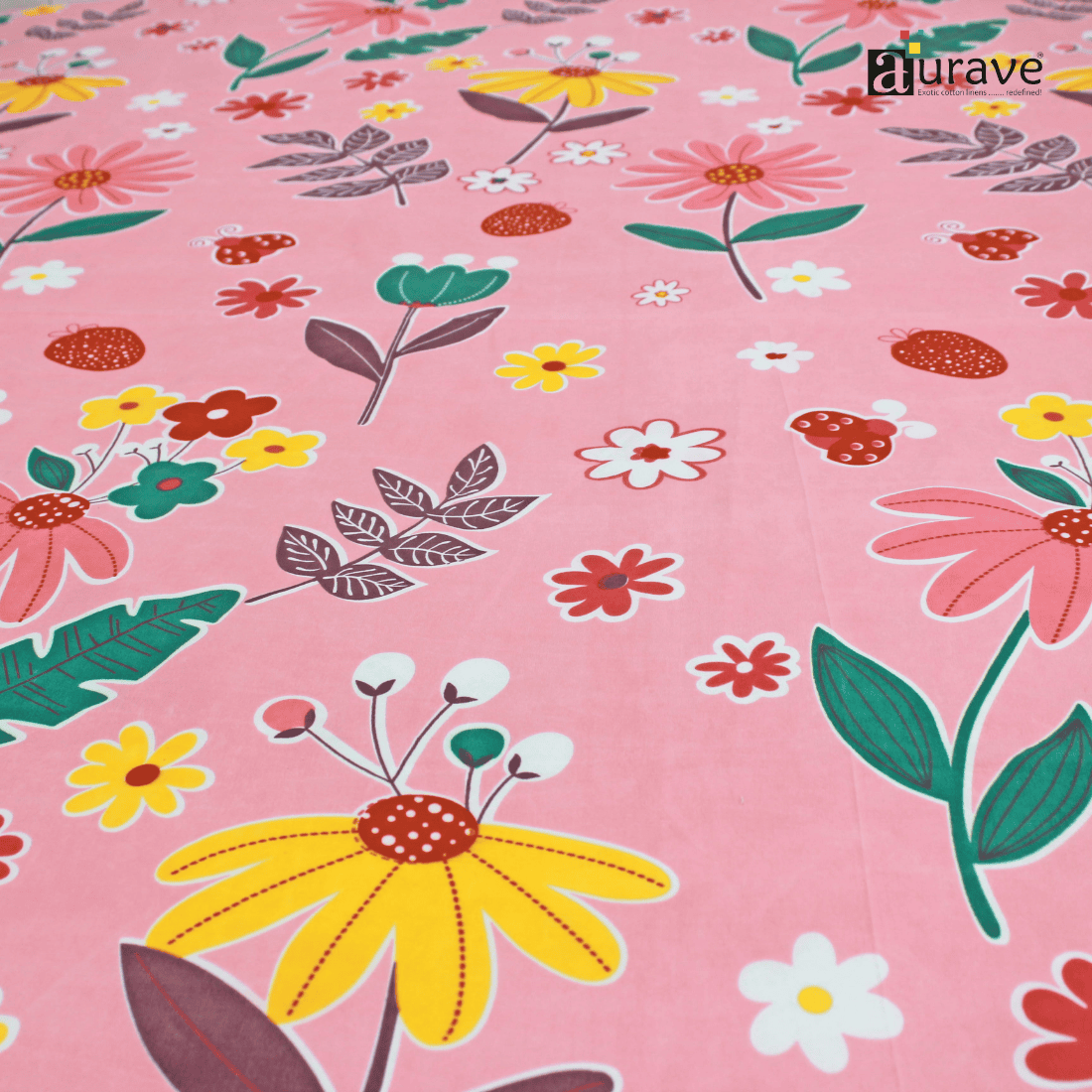 Full View Printed Floral Design 