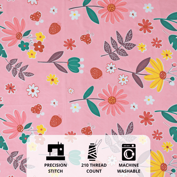 Close-up Fitted Bedsheet design
