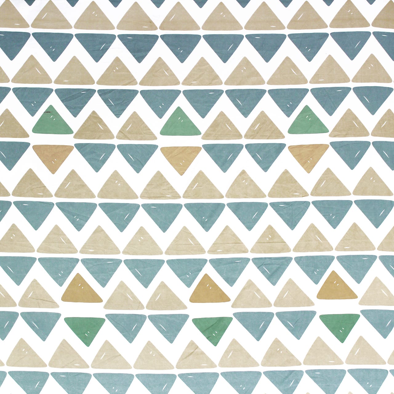 Soft Cotton Geometrical Print 210 TC Flat Bedsheet In Multicolor At Best Prices