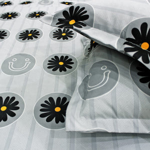 Soft Cotton Floral Print 210 TC Flat Bedsheet In Multicolor At Best Prices