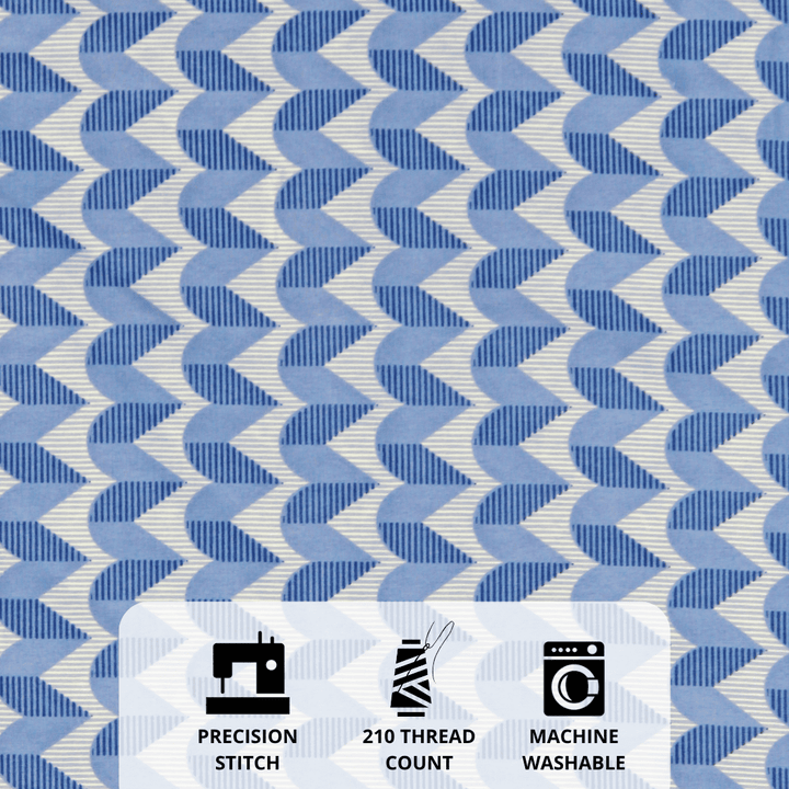 Fabric Abstract Fitted bedsheet