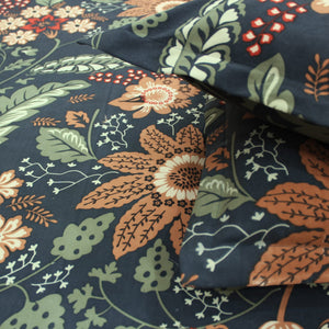 Cotton Floral Print 210 TC Flat Bedsheet In Multicolor At Best Prices
