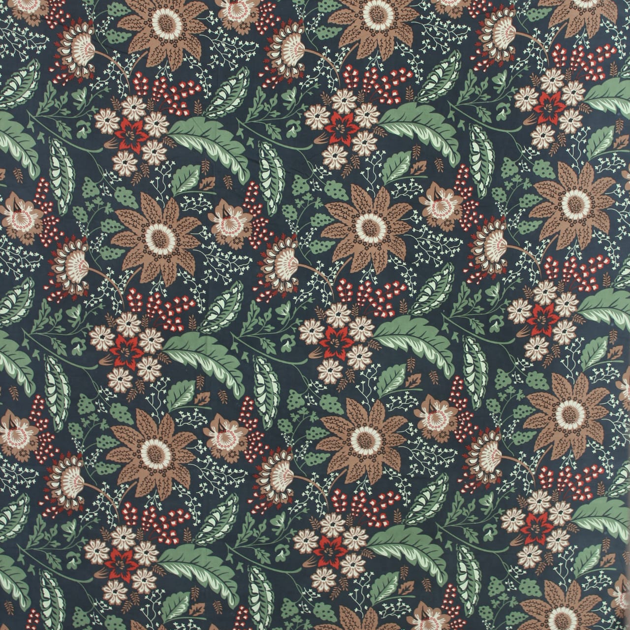 Cotton Floral Print 210 TC Flat Bedsheet In Multicolor At Best Prices