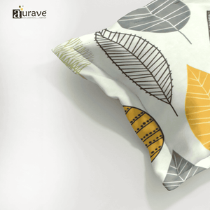 Printed Floral  Pillow Cover - Multicolor