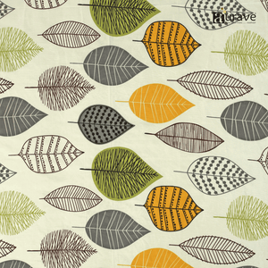 Close up view Printed Floral Design 