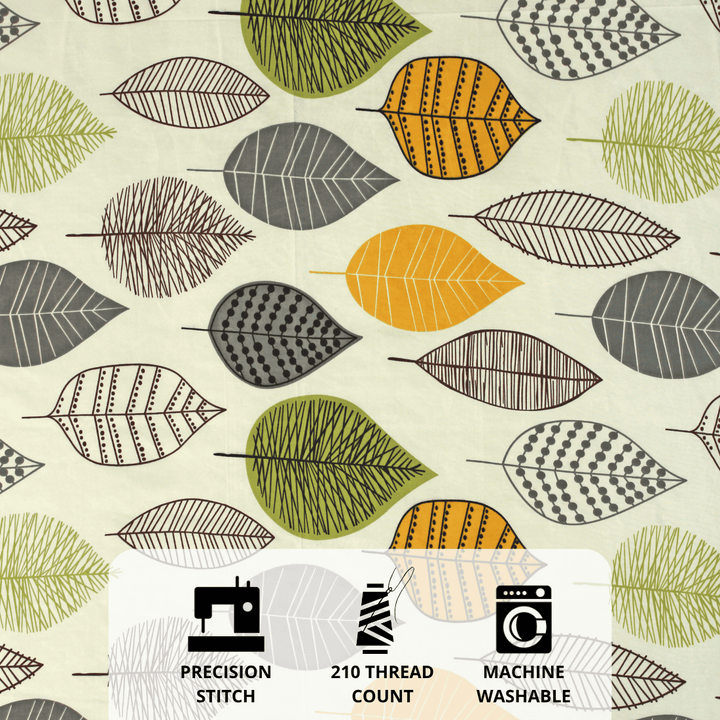 Close up of cotton Fitted bedsheet design