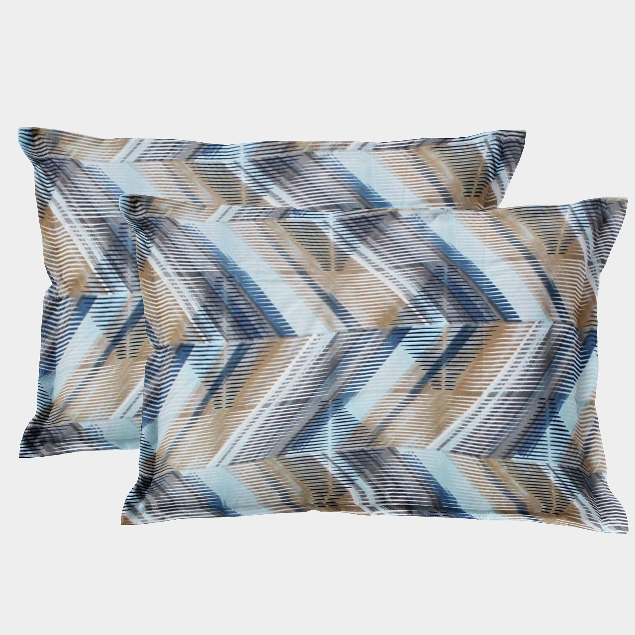 Printed Floral Set of 2 Pcs Pillow Cover - Multicolor