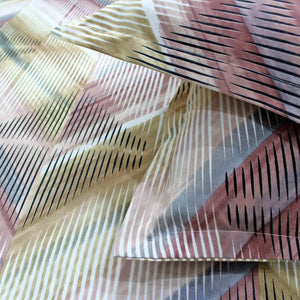 Stylish Multicolor 210 TC Cotton Geometrical Flat Bedsheet At Best Price