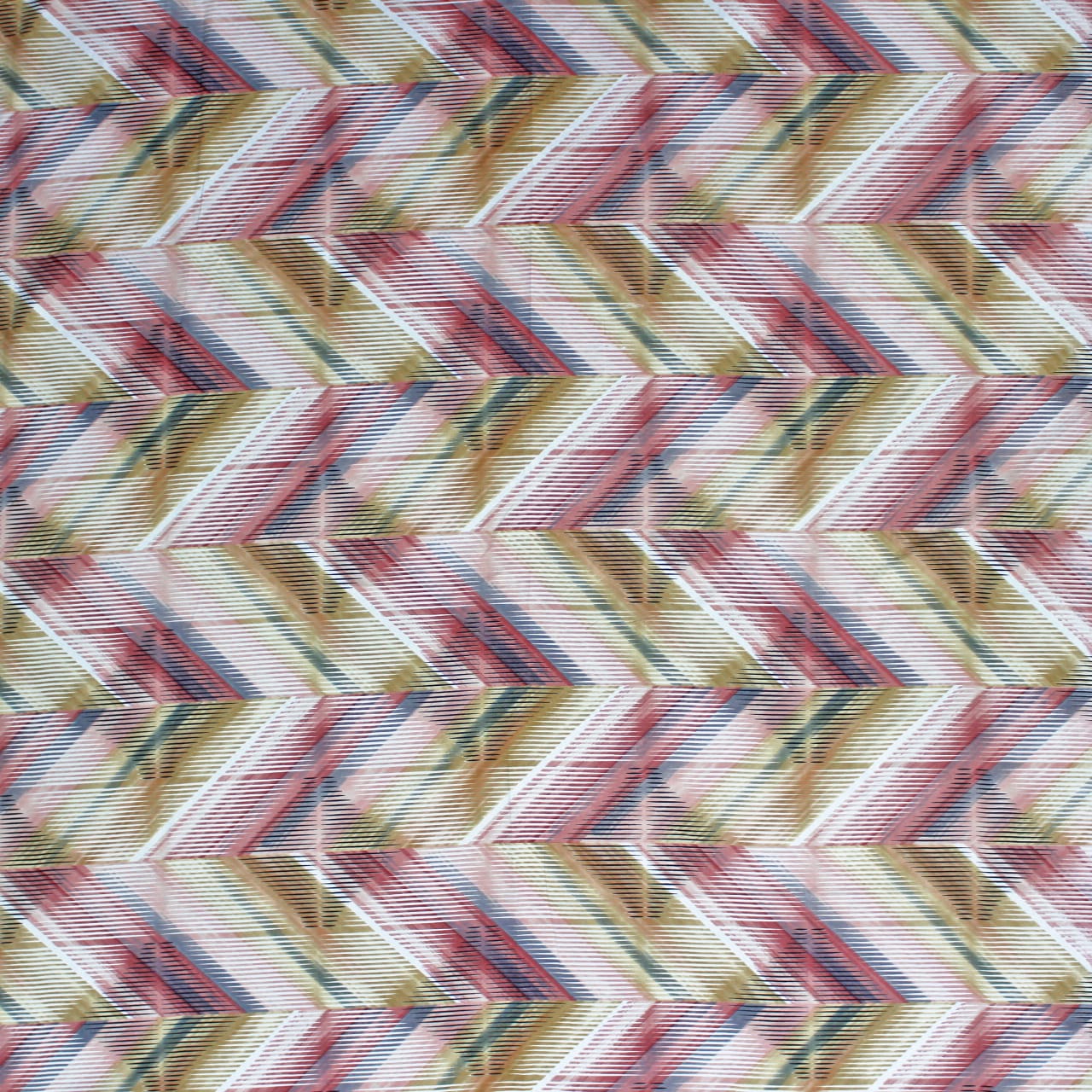 Stylish Multicolor 210 TC Cotton Geometrical Flat Bedsheet At Best Price