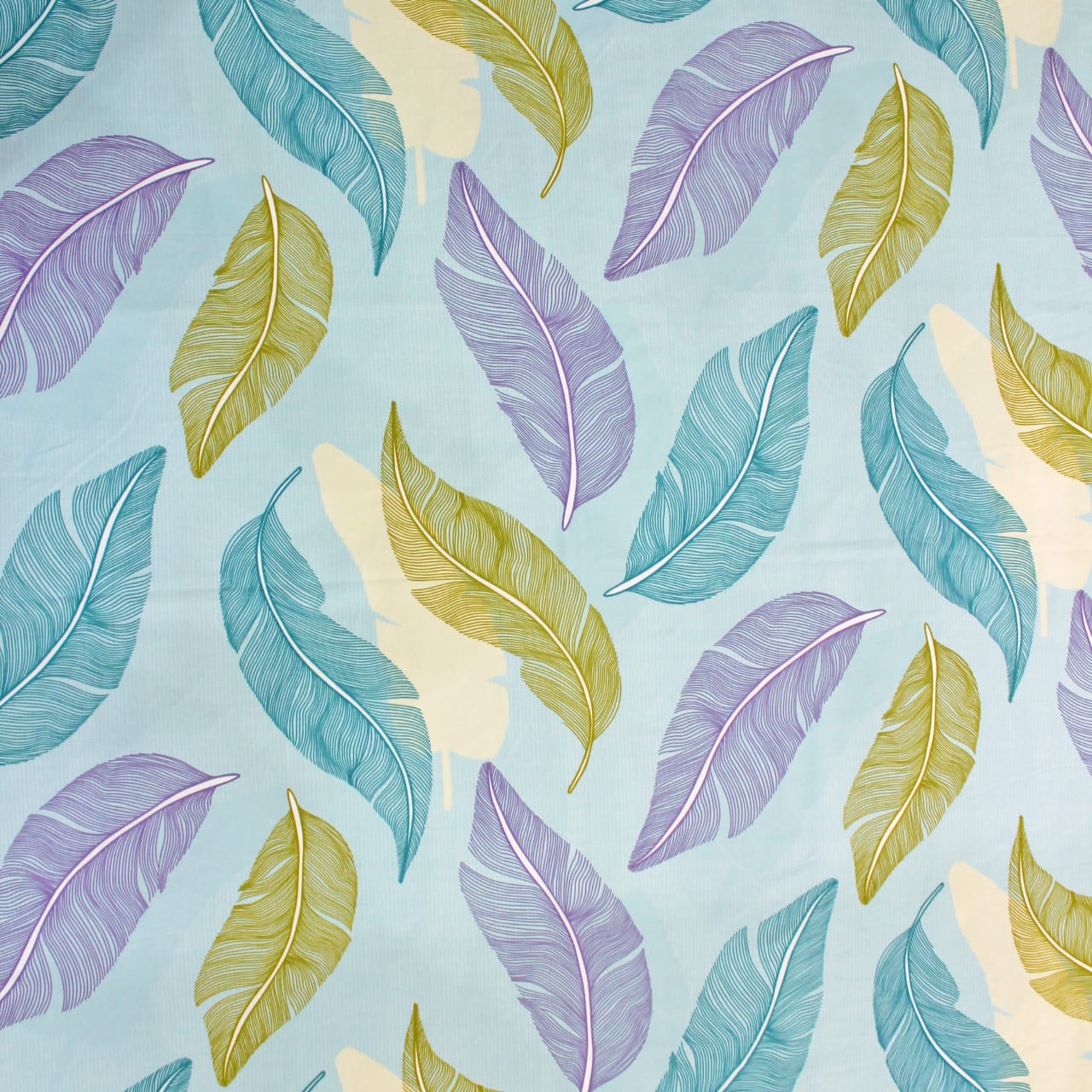 Full View Floral Flat Bedsheet  design