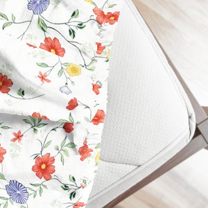 210 TC Cotton Fitted Bedsheet  elastic fit 