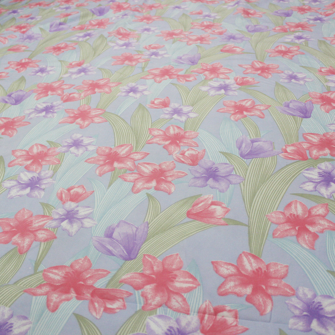 Soft Cotton Bedsheet with Multicolor Floral Design