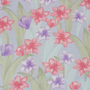 Full View Soft Cotton Bedsheet with Multicolor Floral Design