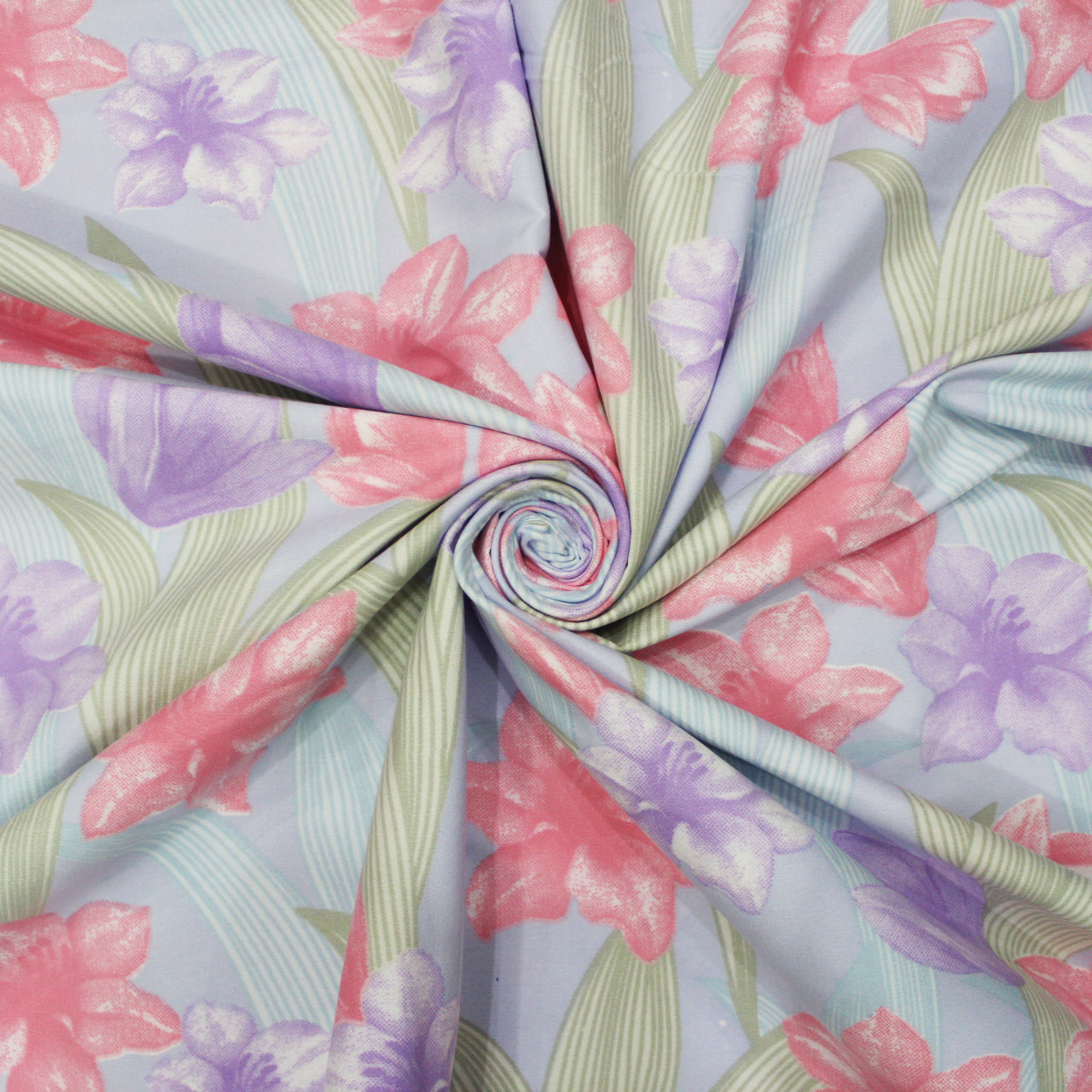 Soft Cotton Bedsheet with Multicolor Floral Design