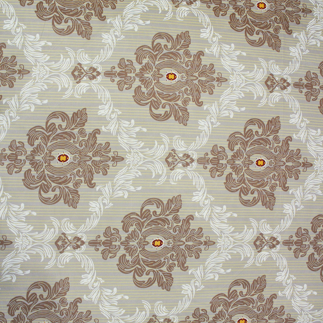 Damask 210 TC Flat Bedsheet Design
