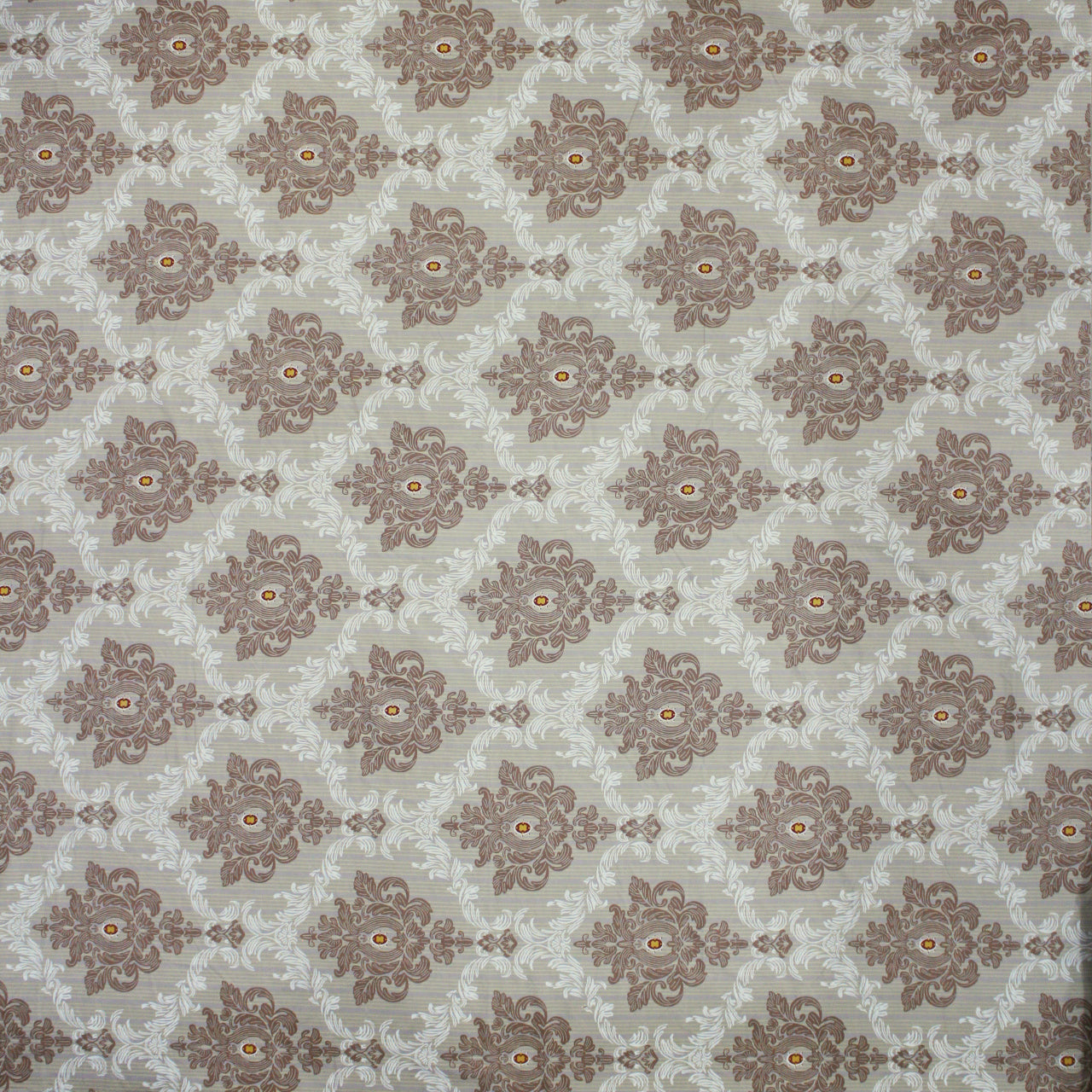 Damask 210 TC Flat Bedsheet Design