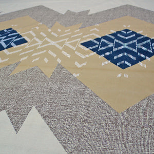 Geometrical 210 TC bedsheet Design