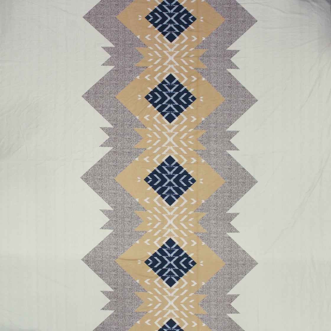 Geometrical 210 TC Fitted Bedsheet Design 
