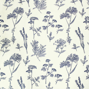 Full View Floral 210 TC flat bedsheet design