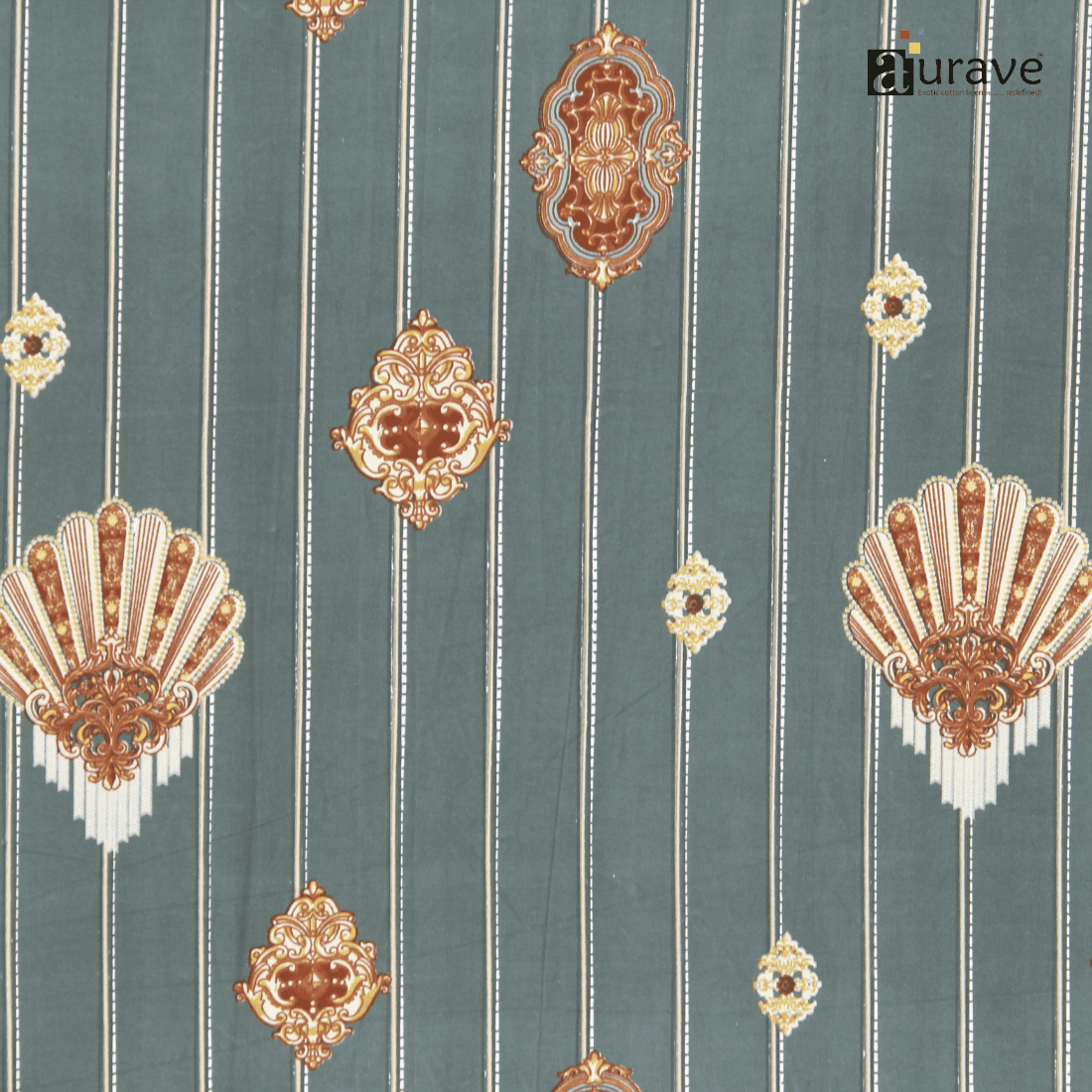 Full View Printed Floral Design 