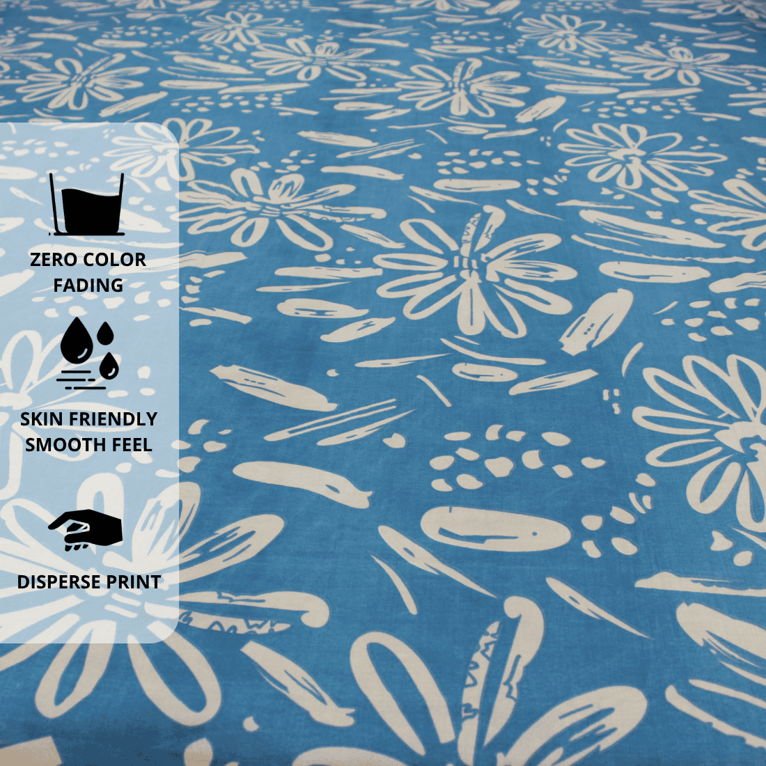 Floral Fitted bedsheet design