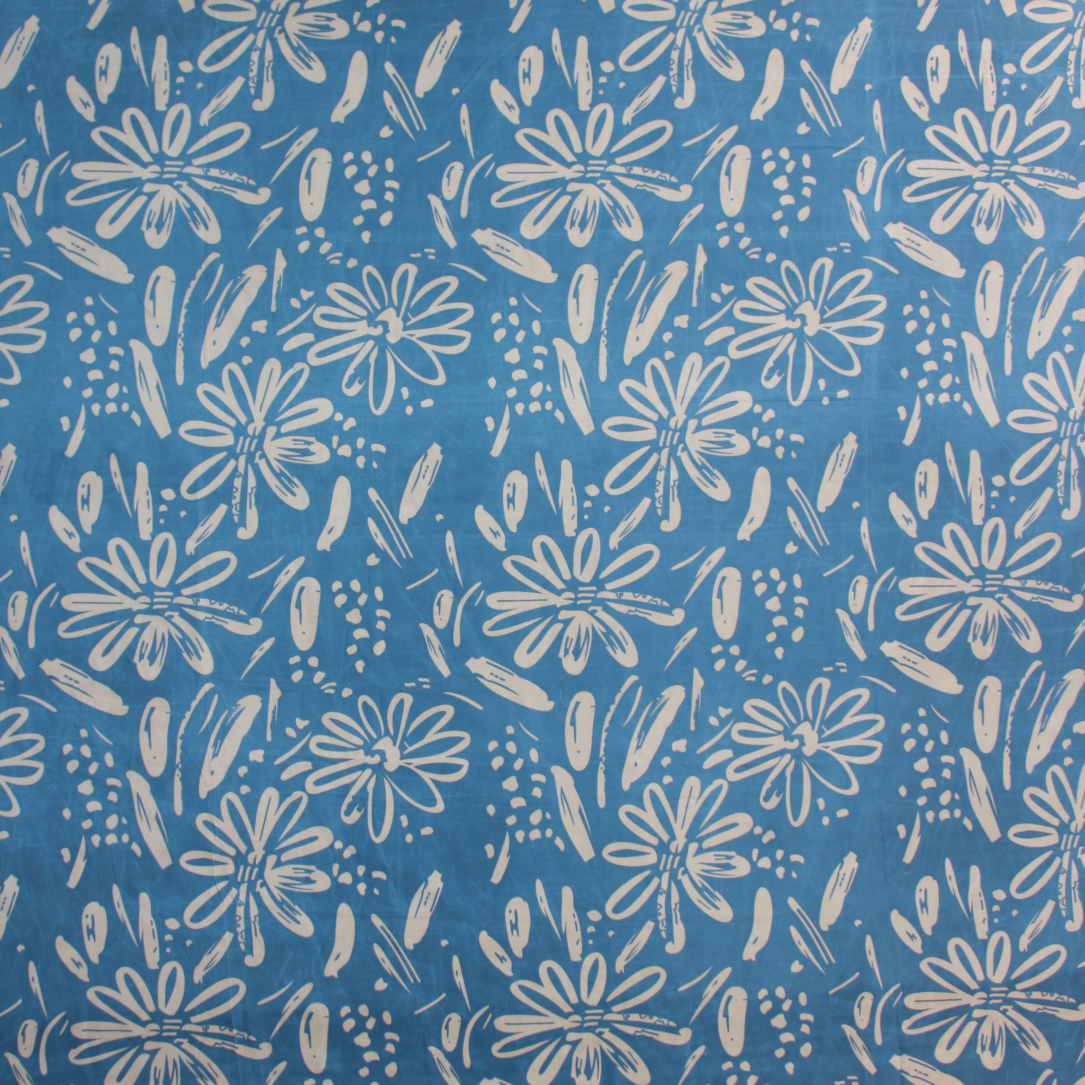 Floral Fitted Bedsheet   Design 