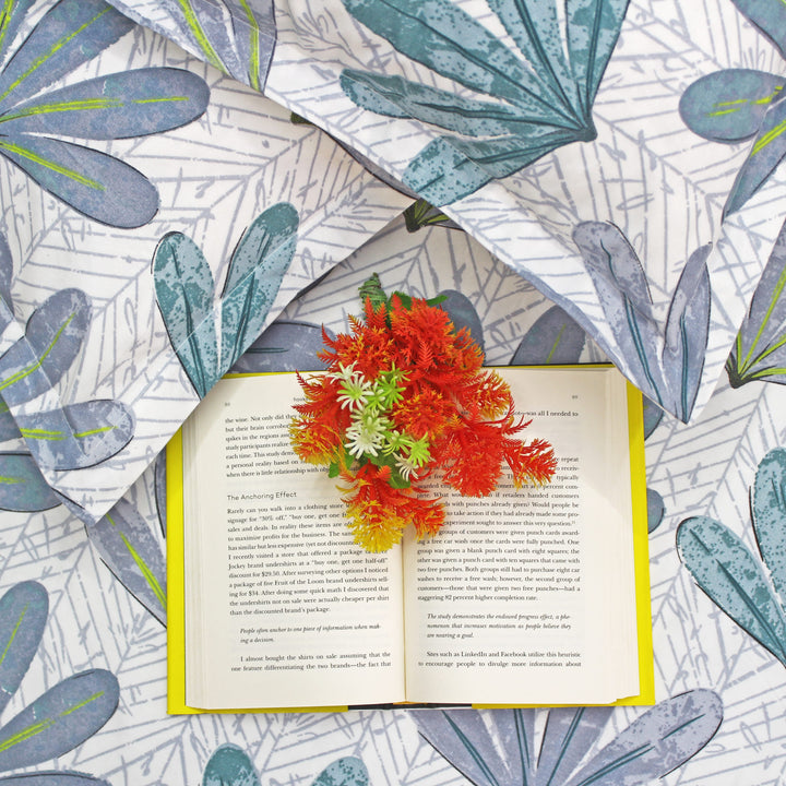 Multicolor floral 210 TC cotton bedsheet with matching pillow covers