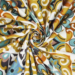 Floral multicolor fitted bedsheet 