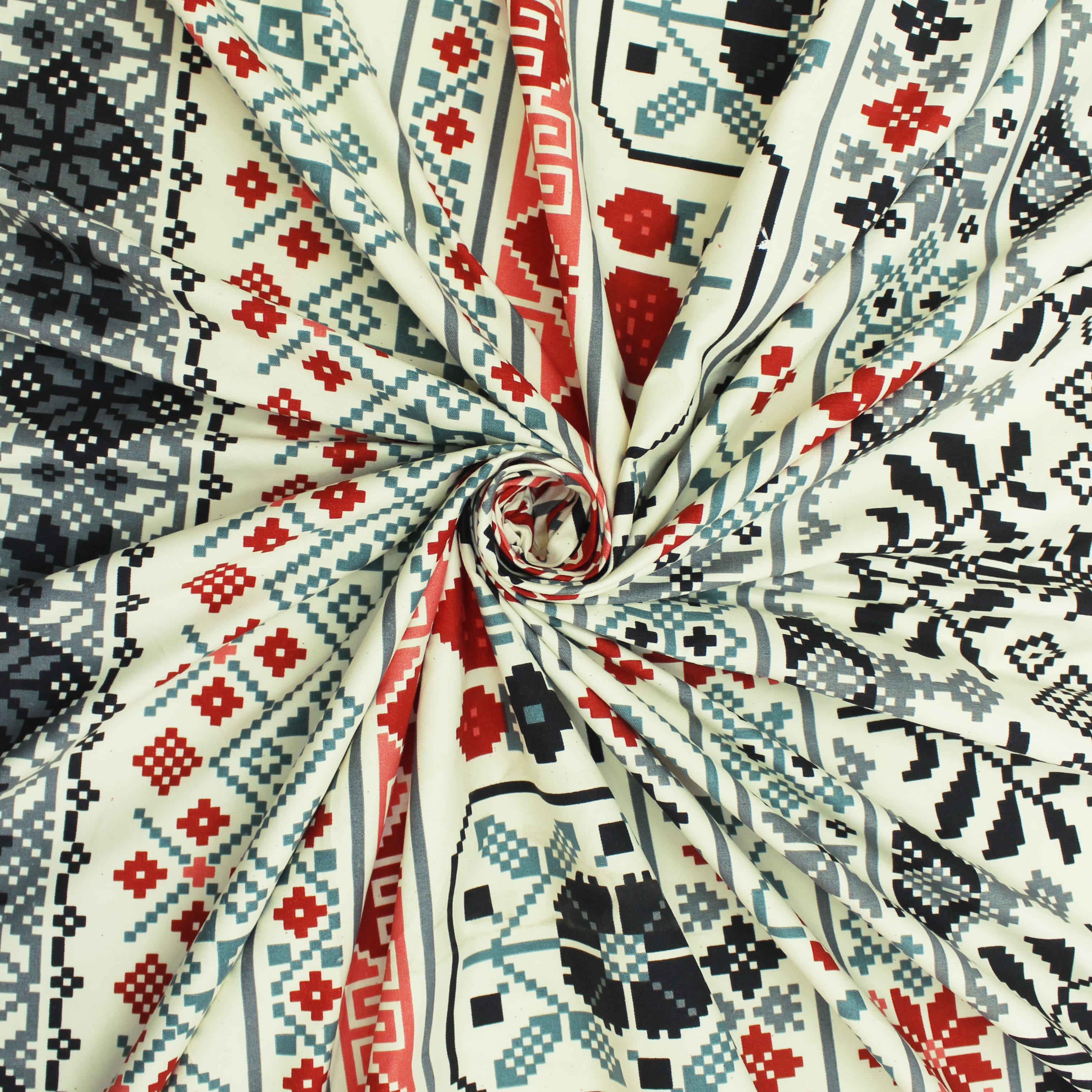 King size multicolor floral 210 TC flat bedsheet 